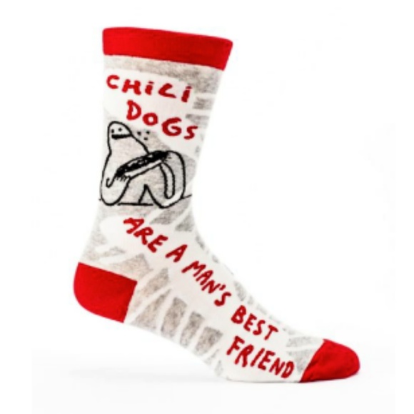 Blue Q Other - NWT Chili dogs are a man’s best friend BlueQ Socks